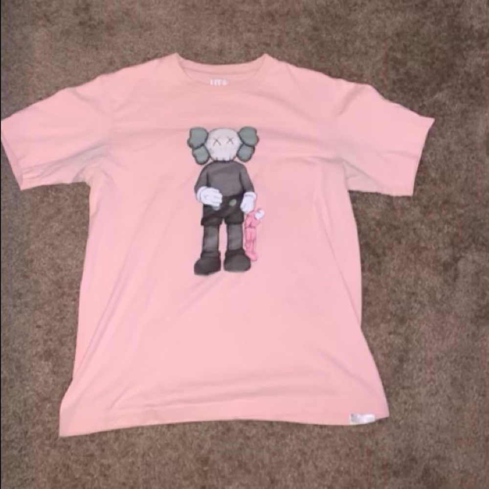 Pink Kaws Tee